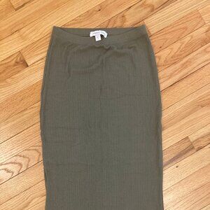 Amour Vert vindy paris rib midi skirt size S